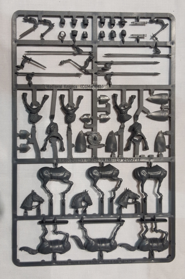 Conquest Medieval Norman infantry sprues 28mm 